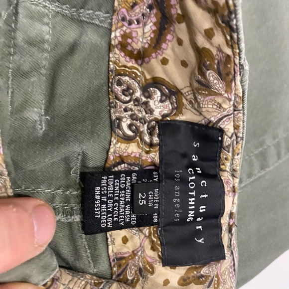 Sanctuary Women's Army Pant- Womens size 25 - Picture 8 of 12